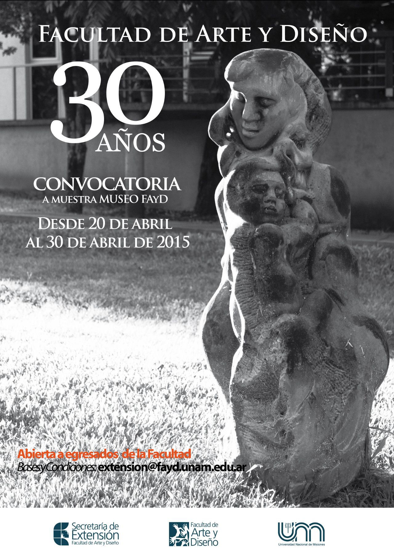 Facultad de Arte y Diseño | Convocatoria a la Muestra "30 años Facultad ...
